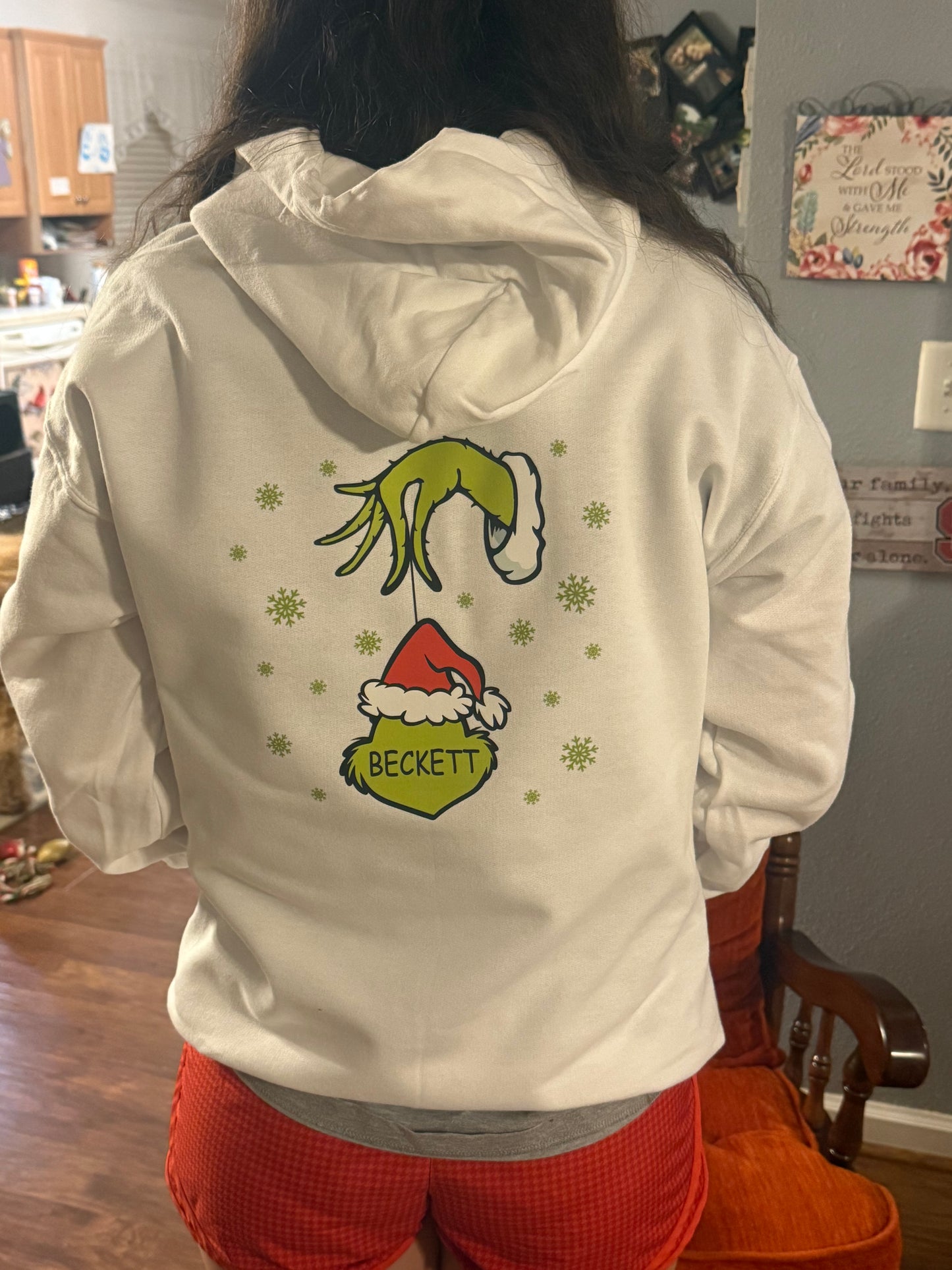 Grinch hoodie plus Free Shipping
