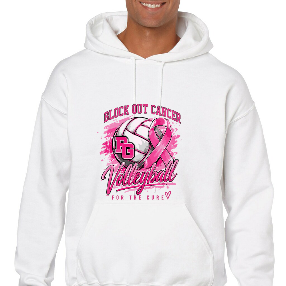 Providence Grove Volleyball Pink Out hoodie