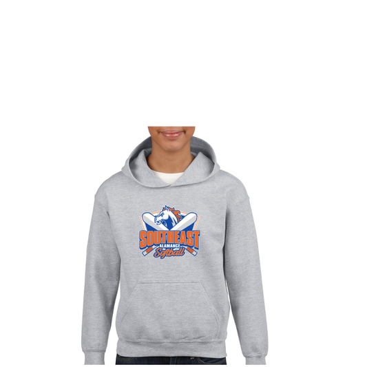 SE softball youth hoodie