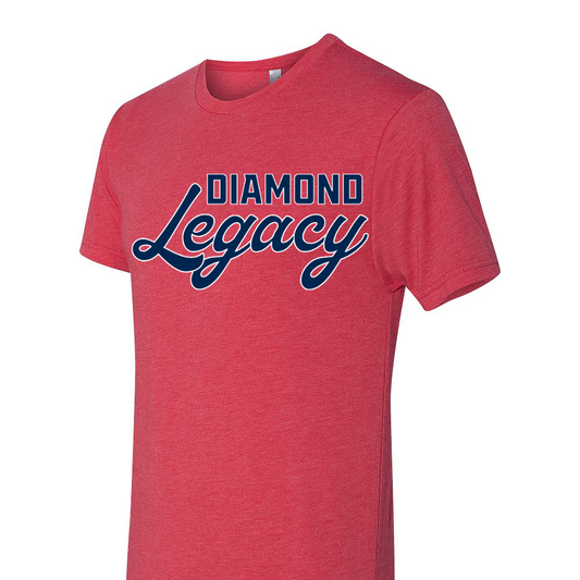 DLB adult triblend logo tshirt