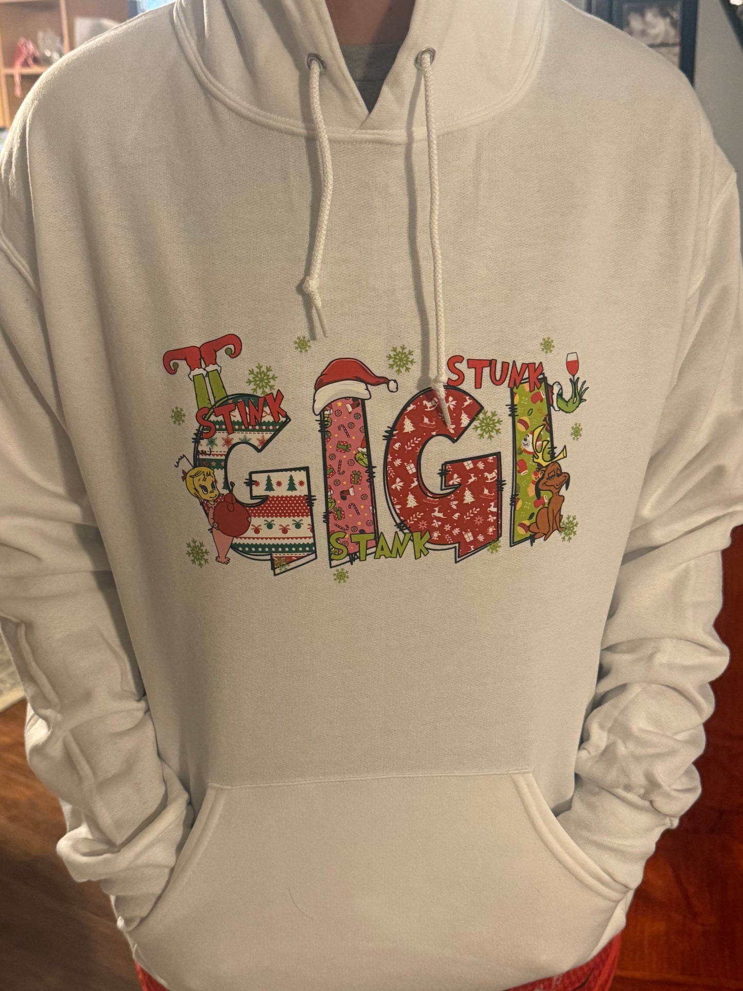 Grinch hoodie plus Free Shipping