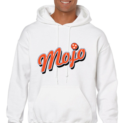 MOJO cursive logo hoodie