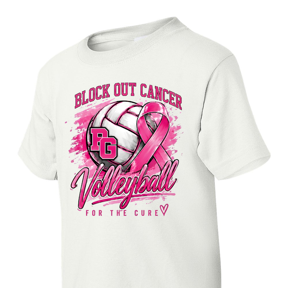 Providence Grove Volleyball youth Pink Out tshirt