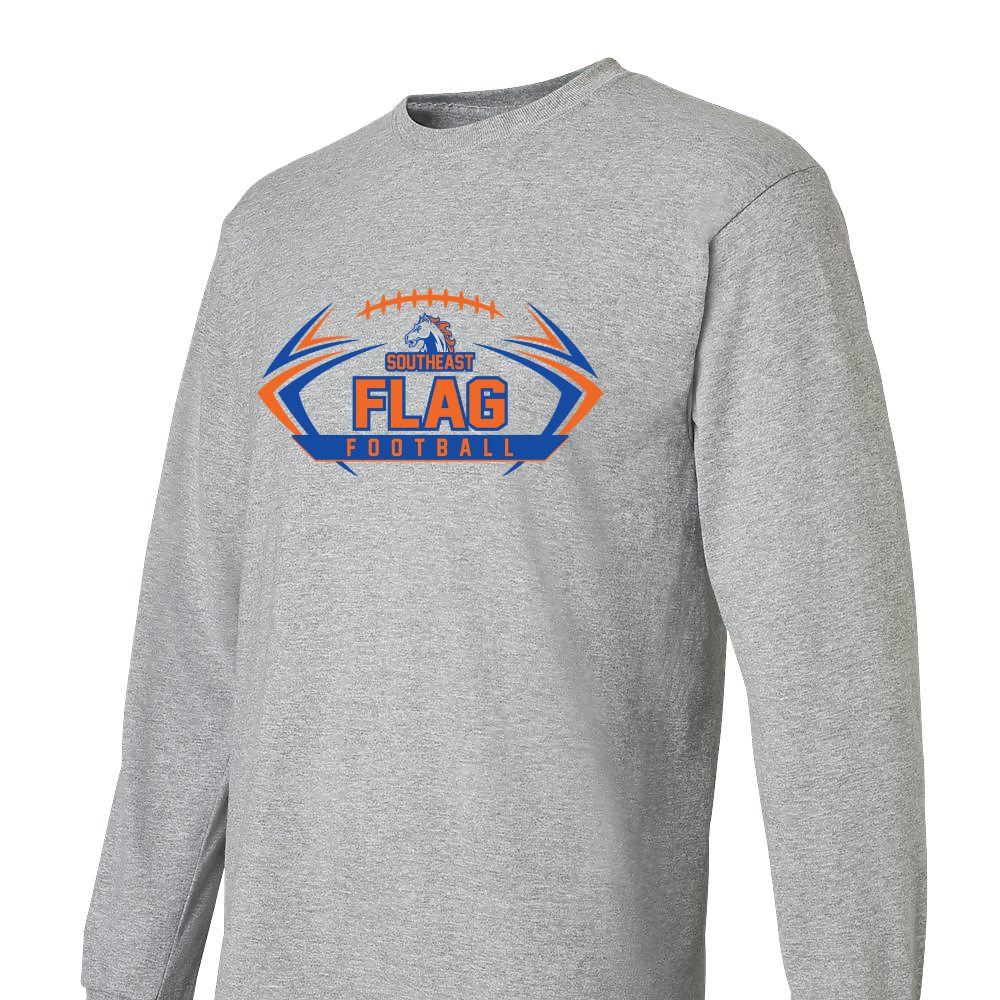 SE Flag Football long sleeve shirt