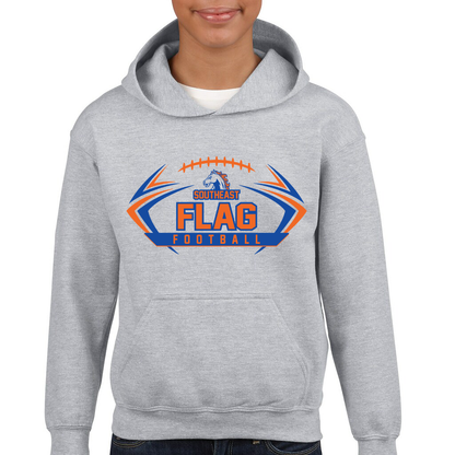 SE Flag Football youth hoodie