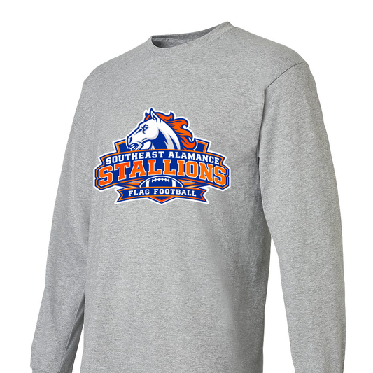 SE Flag Football stallion long sleeve shirt