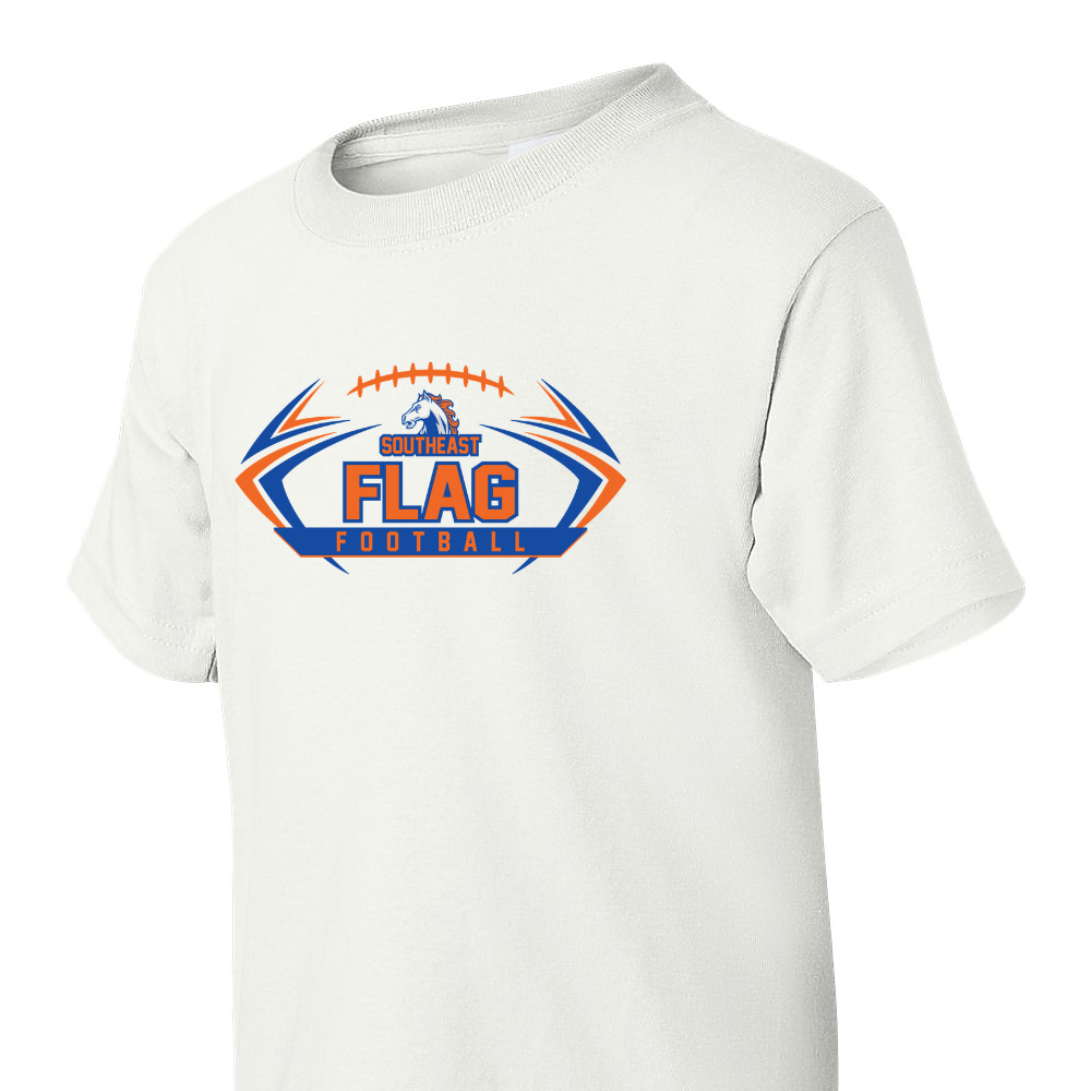 SE Flag Football youth tshirt