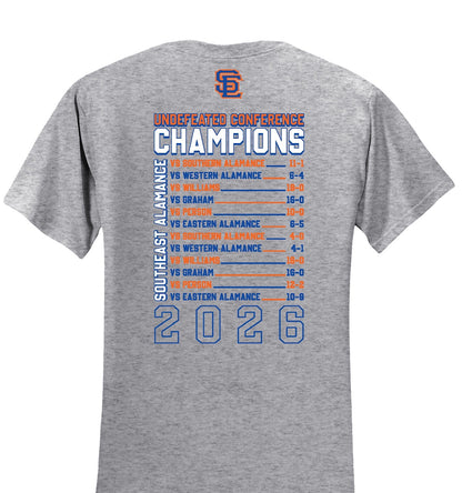 South East Softball Champion Tshirt