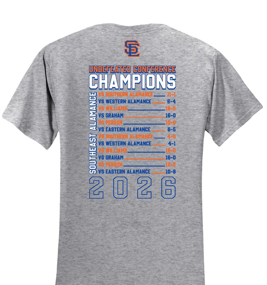 South East Softball Champion Tshirt