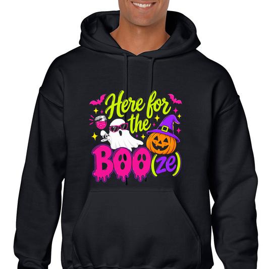 Here for the Boo (ze) hoodie