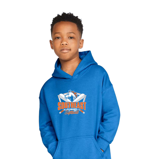 SE softball youth hoodie
